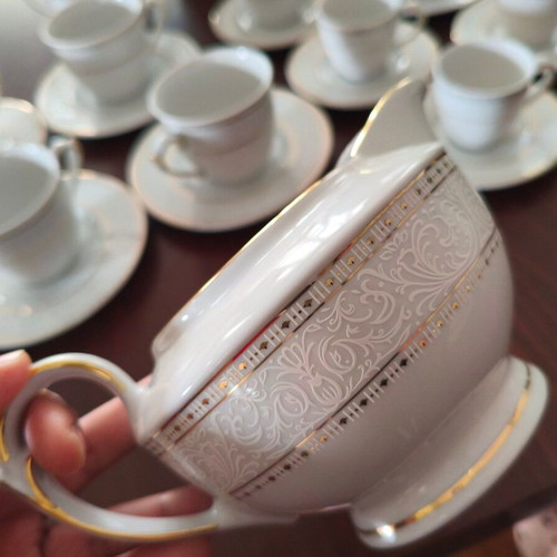 Mitterteich Bavaria Germany porcelain tea and coffee set like new