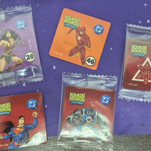 Koukouroukou DC stickers, new