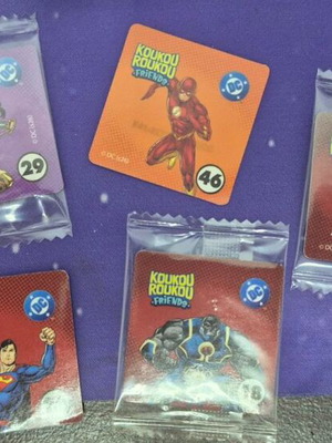Koukouroukou DC stickers, new