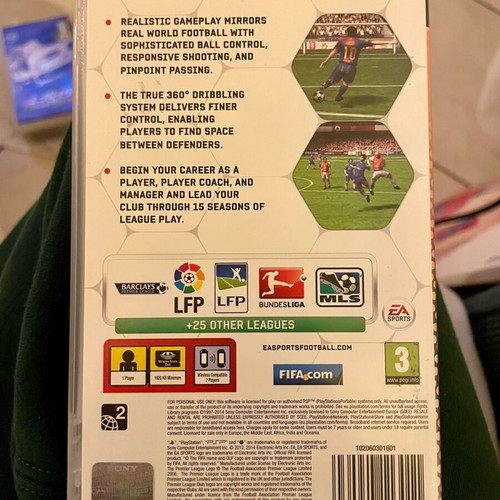 Fifa 13 for PSP like new with manual and case
