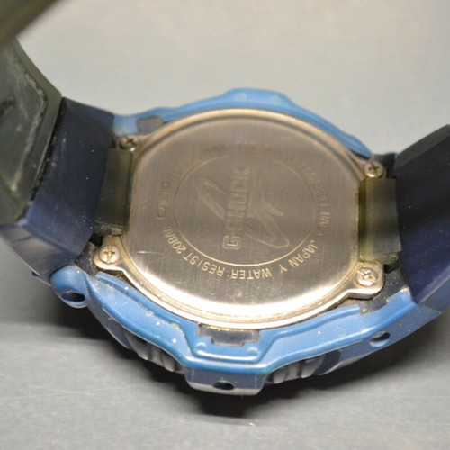 Casio G-Shock dwx-110 x-treme wrist watch used, blue