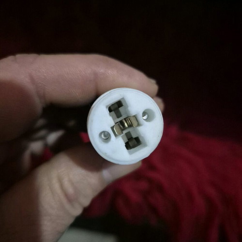 Adapter for G9 Lamp to E14 Socket New Ceramic Type