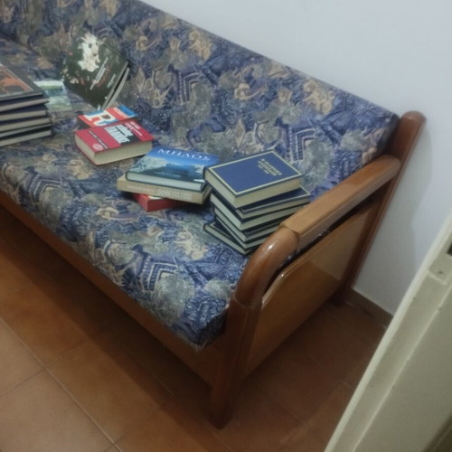 Sofa bed like new with storage space