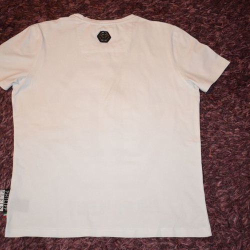 Philipp Plein T-shirt women size XL like new, white and black