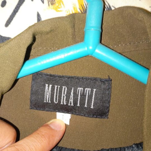 Muratti men's jacket olive Large like new