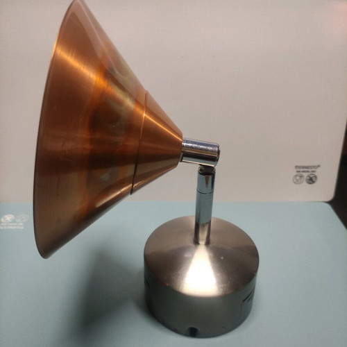 Wall sconce conical brass, slightly used like new