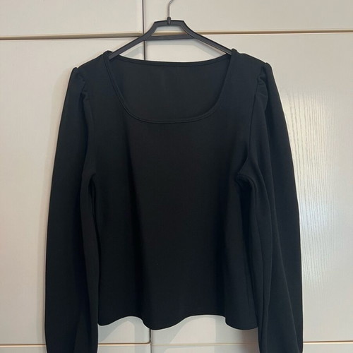 SHEIN women's blouse black, size M, like new