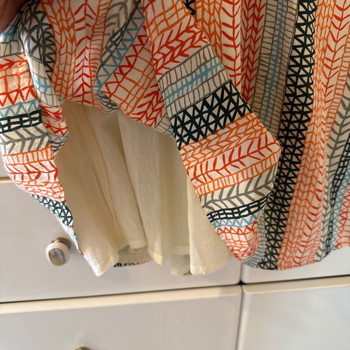 Summer dress with unique pattern size M