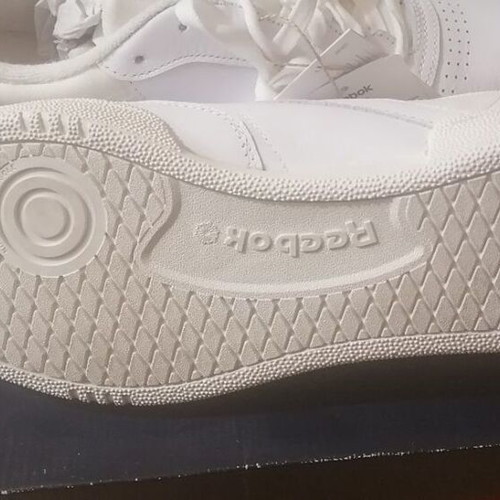 Reebok Club 85 Men's Sneakers New, Leather, White Size 45