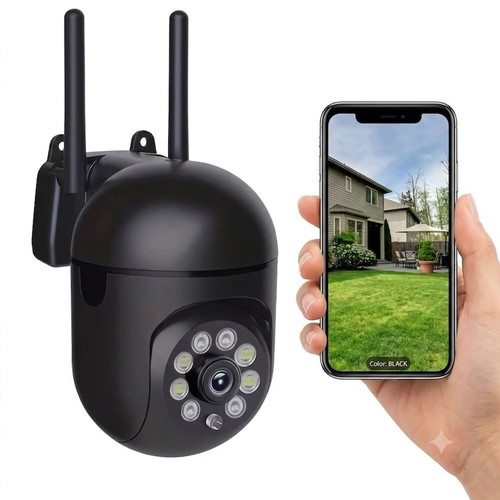 Wireless WiFi Security Camera with Motion Detection and Night Vision