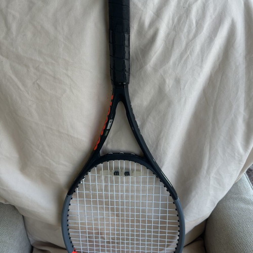 Wilson Blade 100 and Wilson Clash 120 tennis rackets used