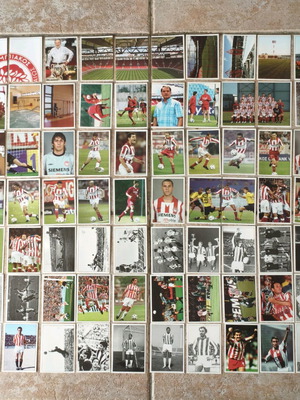 Panini Olympiakos 2005 stickers like new, 70 pieces