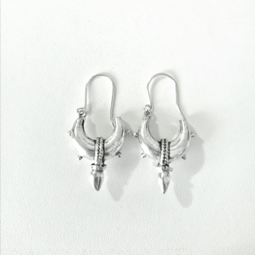 Silver Boho Earrings with Silver S9.25 Clasp like new