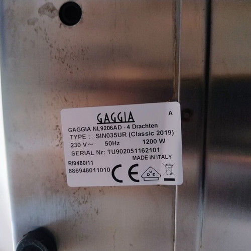 Gaggia New Classic 2019 Inox espresso machine with GaggiMate Pro like new