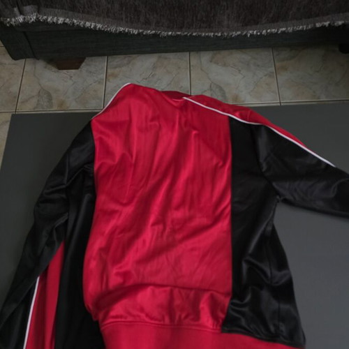 Leone sports jacket, black and white, size L