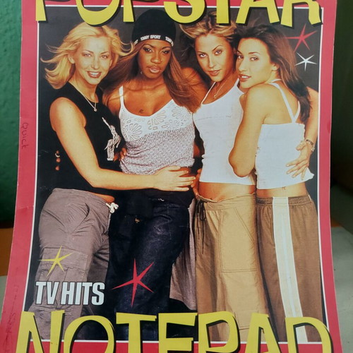 Backstreet Boys & All Saints notepad like new
