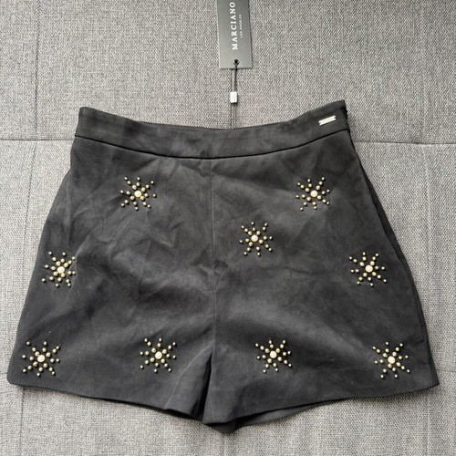 Marciano Guess shorts like new, size S, black with metal stars