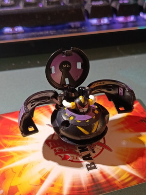 Bakugan Shadow Vulcan figure
