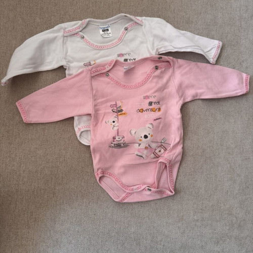 Baby rompers like new, 1-3 months