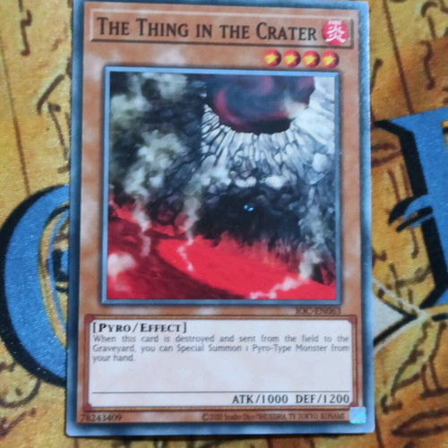 The Thing In The Crater Effect Monster σαν καινούργιο