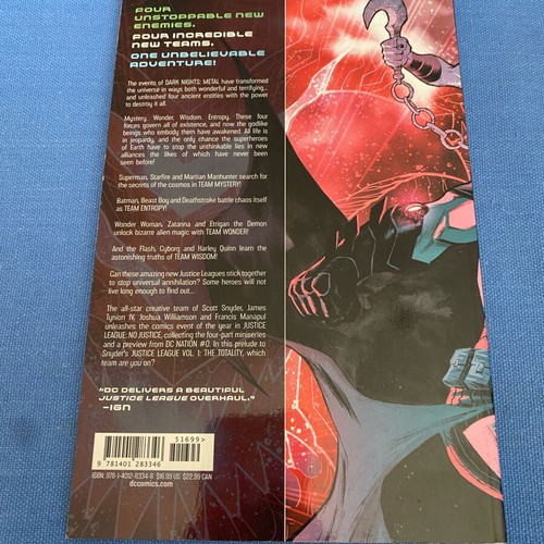 Justice League: No Justice comic like new