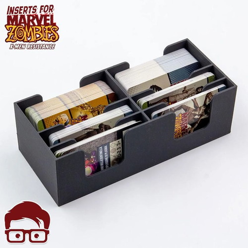 Zombicide Marvel X-Men Resistance Board Game Organizer new