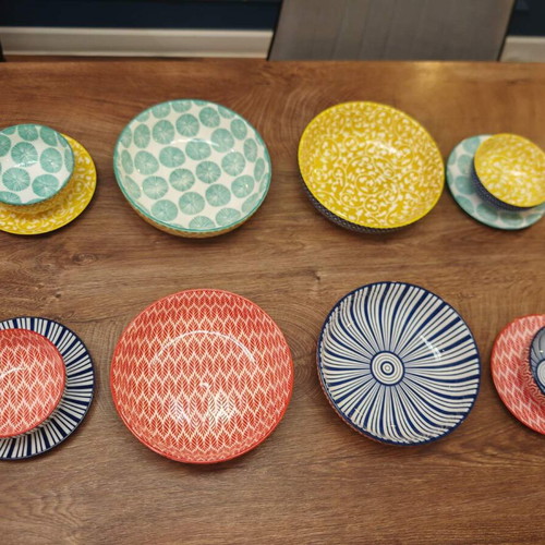 Selamica ceramic colorful kitchen set new