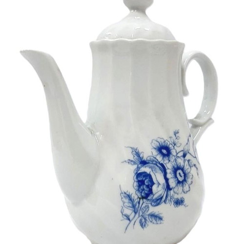 Vintage porcelain coffee pot with lid, like new