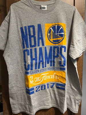T-shirt Golden State Warriors 2017 champions νέο, αυθεντικό