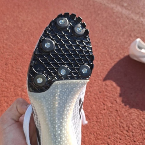 Adidas spikes athletic shoes like new, size 40 2/3