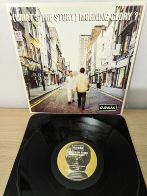 Oasis (What's The Story) Morning Glory? LP μεταχειρισμένο 1η έκδοση UK