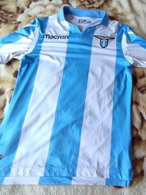 Lazio Macron Away Football Shirt Men Size M Used