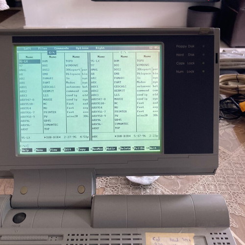 Retro Vintage Laptop Mitac 486 Collectors