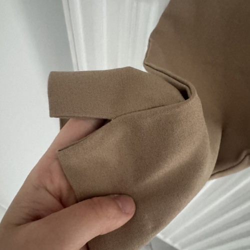 Tailored cigarette pants beige size 32 like new