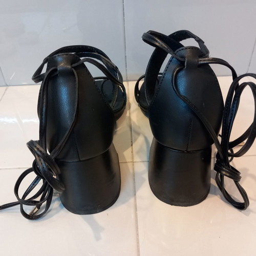 M&S Collection sandals used, size 39, black with laces