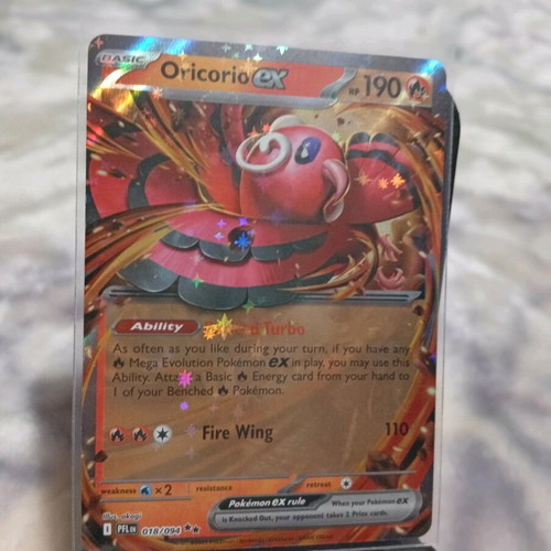 Pokémon card Oricorio ex double rare like new from Phantasmal Flames set