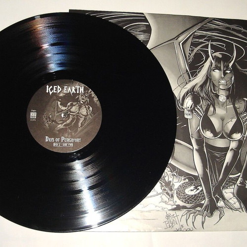 Iced Earth Days Of Purgatory LP used, metal