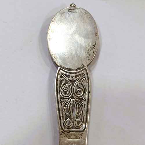 Vintage Silver Letter Opener 925 with Semi-Precious Stone like new