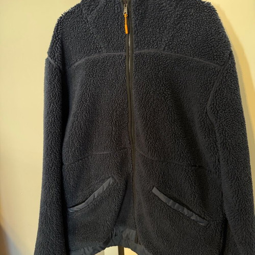 Timberland men's blue reversible jacket size Medium like new