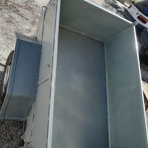 Transport trailer cart
