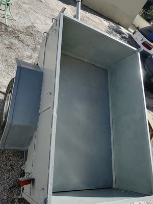 Transport trailer cart