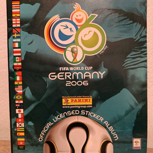 Άλμπουμ Panini World Cup 2006 Germany σαν καινούργιο, 98% συμπληρωμένο
