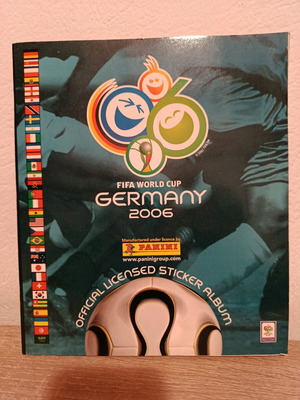 Άλμπουμ Panini World Cup 2006 Germany σαν καινούργιο, 98% συμπληρωμένο