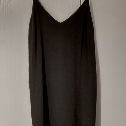 Bershka Black Dress M Like New, Short With Adjustable Straps