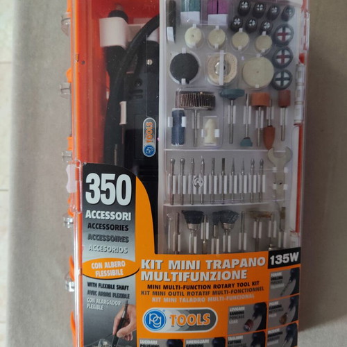 Mini Drill Set with Extra Accessories mint condition