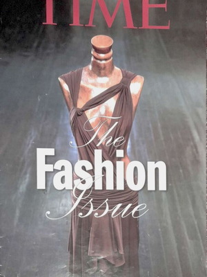 Time The Fashion Issue magazine like new