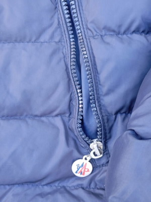Blue Monclear jacket new, size L