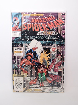 The Amazing Spider-Man #314 used Marvel Comics comic 1989