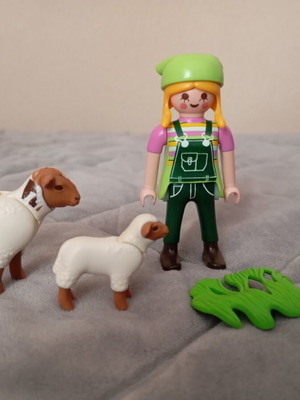 Playmobil Girl Farmer Like New