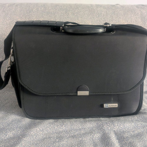 Professional laptop bag new, black, briefcase style